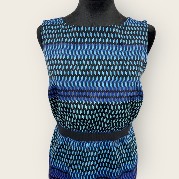 Loft Ann Taylor Small Geometric Tank Dress - Picture 8 of 8